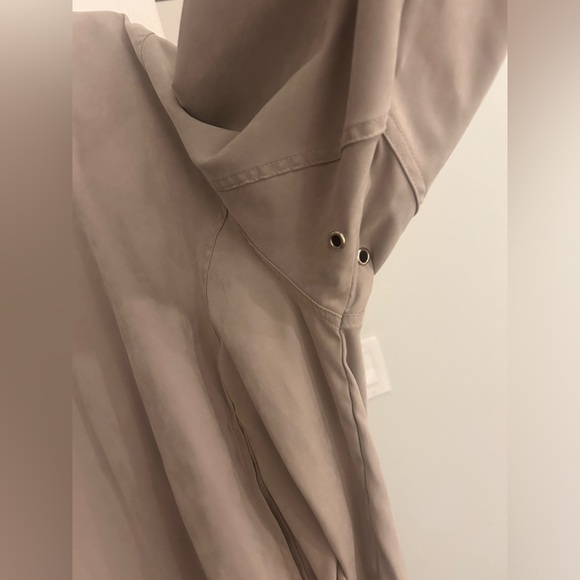 Tan Quarter Zip Jacket - Picture 5 of 7